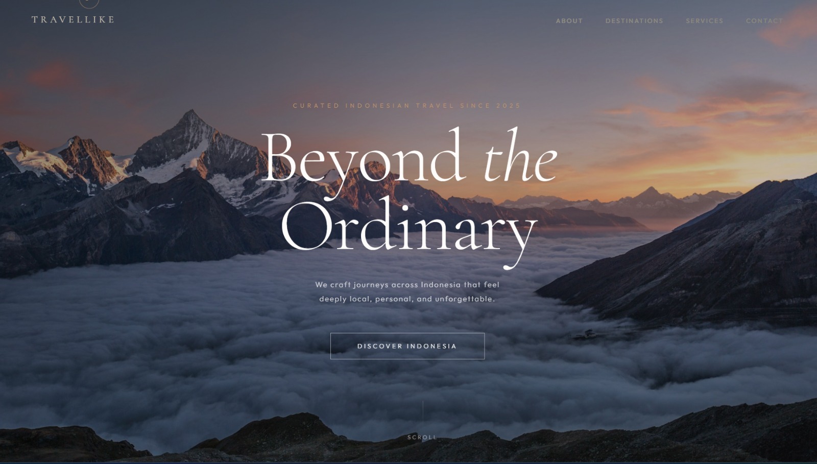Travelling Company Profile Websites